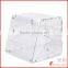 3 tires acrylic doughnut display case bakery display cabinet