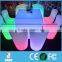 Led Dinner chair for restaurant Lighting table and seats