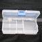 7 Compartments DIY Eyelash Makeup Jewelry Storage Box Pill box