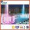 Square Landscape outdoor fountain nozzles colorful floating water fountain