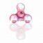 High Quality LED light Hand Spinner Toy Finger Toy Hand Spinner Fidget with LED light on/off switch