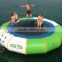 Factory price inflatable water trampoline inflatable sea trampoline floating island sale