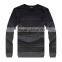Fashion Wool/acrylic Crew Neck Jacquard Sweater Man , Cardigan Sweater
