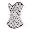 Women's Fashion Sexy Satin Lingerie Corset Bustier With Tutu Mini Skirt Set
