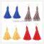 Bohemian jewelry fashion woven colorful tassel dangle earrings for women