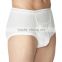 Comfortable breathable cotton fabric wholesale plain white boxer shorts