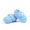 Fancy Button Style Hand Knitted Crochet Shoes Winter Indoor Infant Baby Shoes