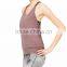 OEM Best Seller Ladies Gym Singlet Custom Tank Top Singlet Yoga Tank in Dark Grey Heather