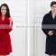 Womens and mens hotel coral bleece bathrobe