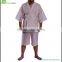 Men white summer pajamas for adults unisex cotton nighty pajamas