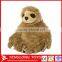2017 new design customized cute sloth stuffed animal toy plush toy sloth for children