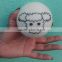 Handmade animal face felt dryer balls/Wool made in Nepal dryer balls