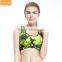 OEM Custom Sublimation Shake Proof Sexy Sports Bra Yoga