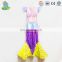 Custom Beauty high quality Mermaid dress girl party cosplay clothes