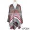 TOROS multi use lady winter fashion scarves stripe pashmina shawl