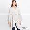 Women100% Cashmere hand wash Front Zip hoodie Poncho