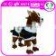 HI Hot Sale Plush Deer Rocking Horse Baby Walker With Wheels
