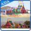 Adult Mega Inflatable Obstacle Course For Sale, Inflatable Mega Obstacle For Kids And Adult