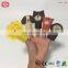 Felt two piece simple promotional animal embroidered finger puppet toy