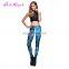 oem and odm summer women custom logo brushed ladies printed tights