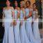 Wedding Party Gowns 2016 Hot Sale Sweetheart Long Mermaid Bridesmaid Dresses for Wedding Off the Shoulder Formal Dresses