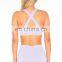 Custom Design New Cross Back Fitness Yoga Wear Sexy Sports Bra For Women