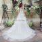 Glamorous Applique Beaded Sweetheart Sleeveless Lace-Up A Line Tulle Wedding Dresses SQS044
