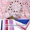 2017 Nigerian Top Selling Products Best Quality Laser Cutting Jacquard Fabric Lace Fabric With Beaded