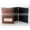  China Excellect Handmade Leather Low Price Wine Menu