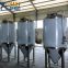 1000L conical fermentor for beer brewing grains