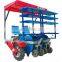 Rice/vegetable/fruit transplanter with two seats for farming