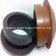 Custom made high temperature resistant corrosion resistant FKM rubber ring large size VITON Rubber seal