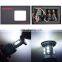 2X NEW 80W H8 6000K LED Angel Eyes Halo Ring Light Bulbs HID Xenon White For BMW