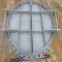Fiber Glass Flap Electric Cast Casting FRP Penstock Sluice   Gate Valve Water Gate Pipe Gate Use in River Course