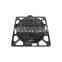 Jordan EN124 C250 waterproof ductile cast iron di square manhole cover 700x700