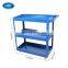 Moveable Service Tool Cart Trolley With 3 Tiers