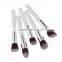 China Custom Made Makeup Brushes White Makeup Brushes Luxury Gold Makeup Brushes