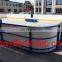 Hdpe Ice Hockey Dasher Board System/polyethylene Fence Plastic Panels/portable Soccer Wall