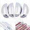 for Peugeot 206 206+ 206sw 206cc 1998~2012 Chrome Door Handle Cover Exterior Trim Car Cap Stickers Accessories 1999 2000 2001