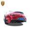 WD Style FRP Material Side Skirts Exhaust Tips Rear Bumper Suitable For Bentley Continental GT 2008-2011 Body Kits