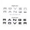 for land Rover Range Rover Vogue Executive Range Rover Sport Discovery 4 Insignia sticker on front bumper grille and back bumper