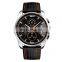 Skmei 9106 Watch Stainless Steel Back Water Resistant Wrist Watch Leather Wholesale Quartz Watches