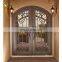Mexico wrought iron door grill  with sidelights designs