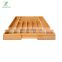 Bamboo Kitchen Drawer Dividers Organizer Expandable Silverware Organizer/Utensil Holder and Adjustable Cutlery Tray