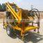 portable bore hole Crawler wheel type Diesel engine hydraulic Rotary water well drilling rig machine