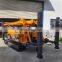 OrangeMech 320m Borewell DTH drilling rig crawler percussion rock stone drilling machine for water