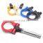 AUSO Car Aluminum Auto Parts Trailer Hook Ring Eye Tow Towing Front Rear Tow Hook For Honda FIT 08