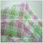 Tartan plaid cotton fabric