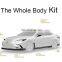 Runde PP Material Body Parts  With Front Rear Lip Spoiler Side Skirt Rear View Mirror Fender For 2018-2021 Lexus ES body kit