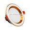 7W 10W 12W Slim Round LED Surface Mounted Golden Ring Panel Light LED Downlight